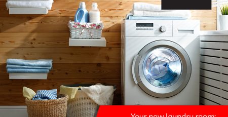 Origin - Your new laundry room Layout location and light